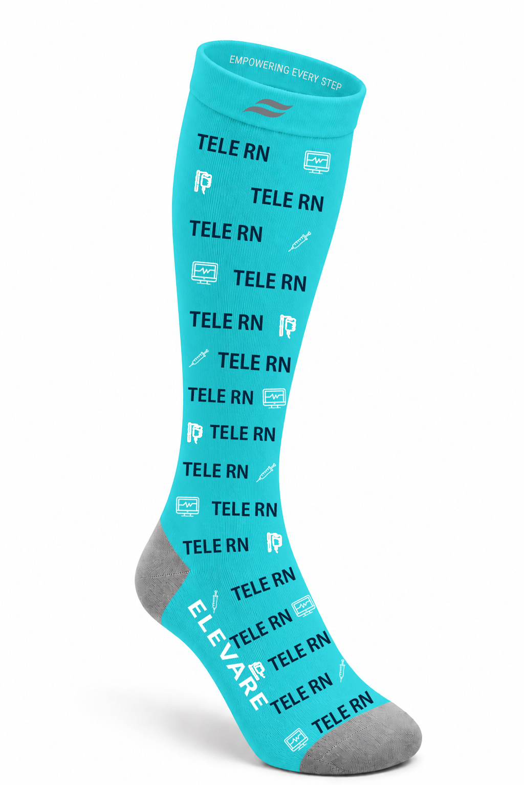 ELEVARE Rep Your Set Tele RN compression sock