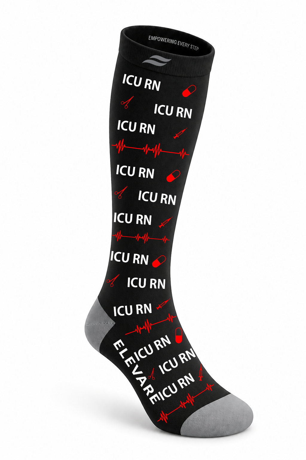 ELEVARE Rep Your Set ICU RN compression sock